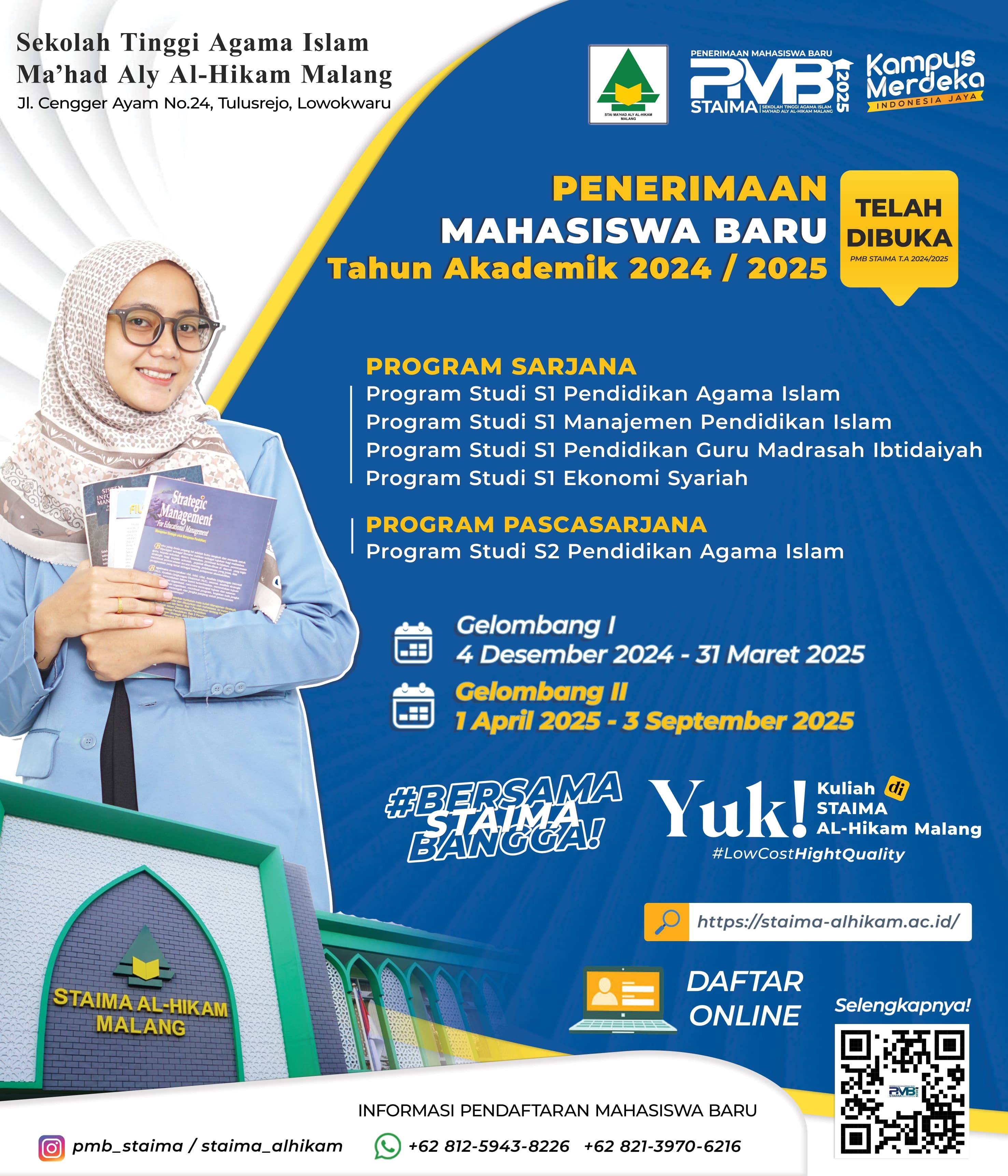 Flayer Program Studi STAIMA Al-Hikam Malang