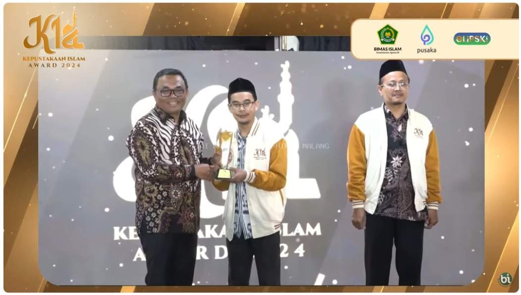 Dr. Rosidin, Dosen STAIMA Al-Hikam Malang, Raih Penghargaan Bergengsi di Kepustakaan Islam Award 2024