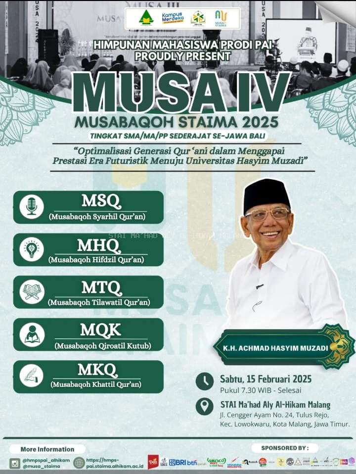 MUSA IV STAIMA 2025: Panggung Generasi Qur’ani, Melesat Menuju Universitas Hasyim Muzadi