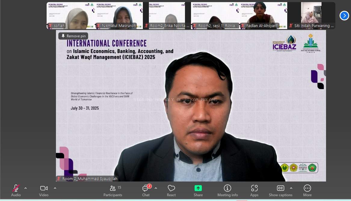 Dua Dosen Ekonomi Syariah STAIMA Al-Hikam Malang Unjuk Gigi di Konferensi Internasional ICIEBAZ 2025