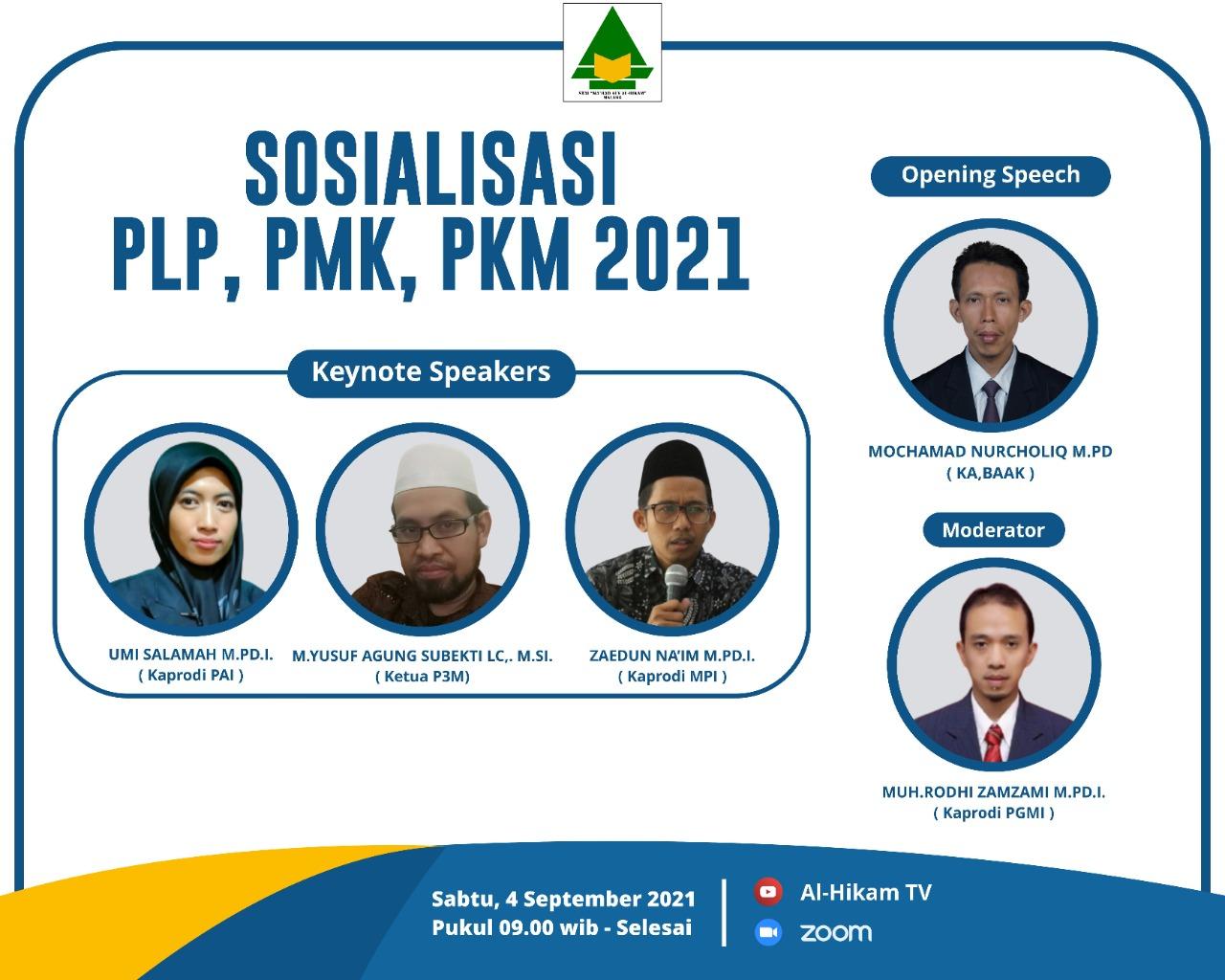 Sosialisasi PLP, PMK, dan PKM STAIMA Al-Hikam Malang