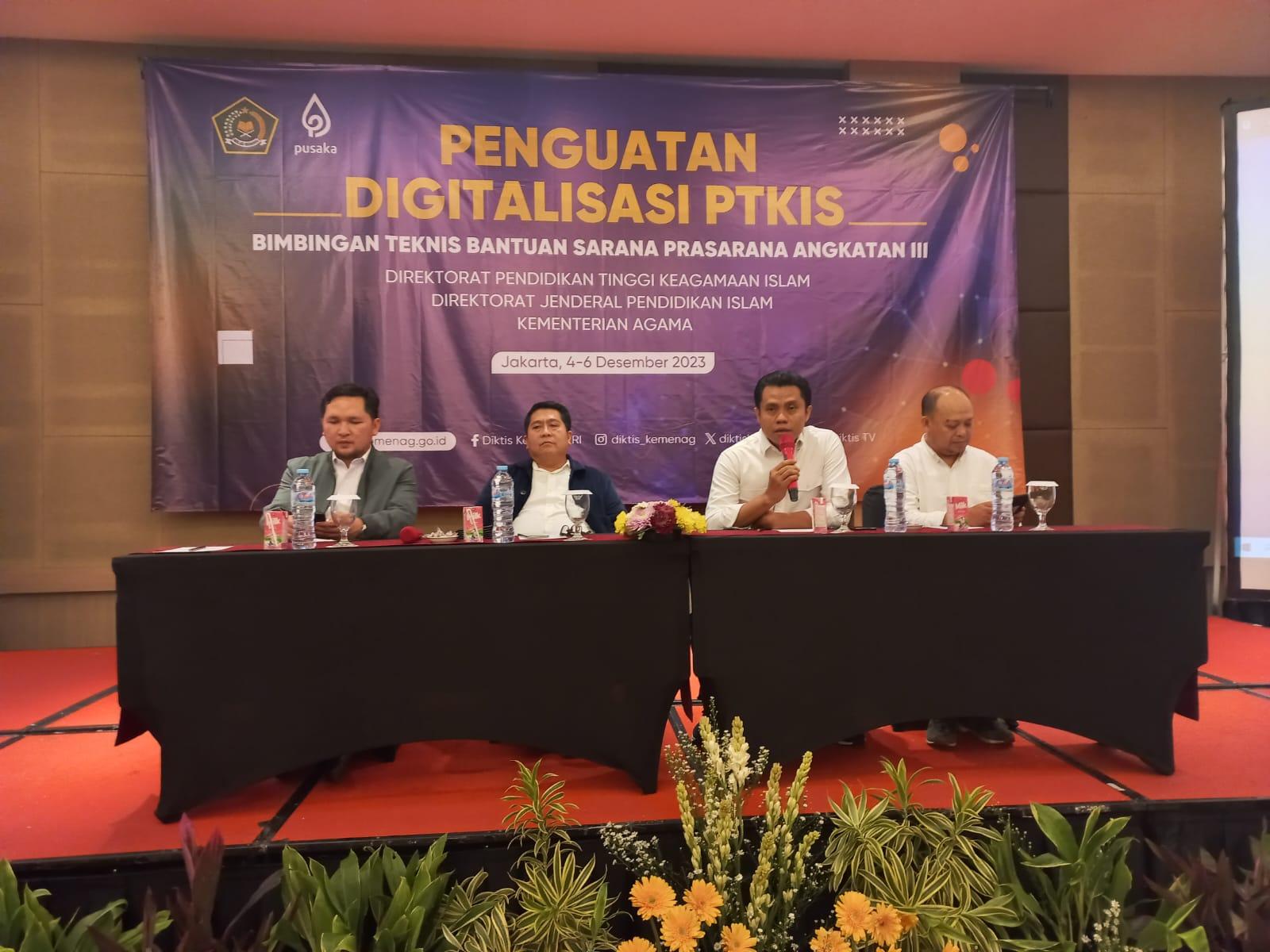 Direktur PTKIS Serahkan Bantuan Penguatan Digitalisasi Untuk Tingkatkan Kualitas